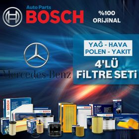 Bosch Mercedes CLC 160 2009 2011 Filtre Bakım Seti