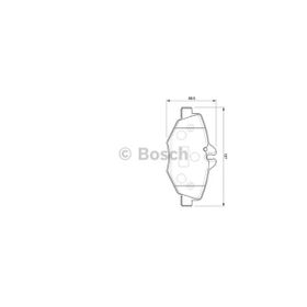 Bosch Mercedes W211 Ön Fren Balatası