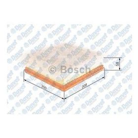 Bosch Meriva 1.4 1.3 Cdti 1.7 Cdti 2010 Hava Filtresi