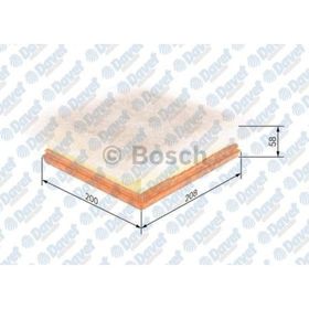 Bosch Meriva 1.4 1.3 Cdti 1.7 Cdti 2010 Hava Filtresi