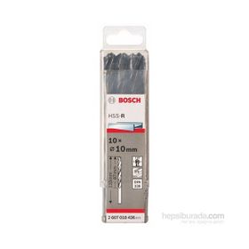 Bosch Metal HSS-R Dın 338 10x87x133 mm 10'lu Paket Matkap Ucu