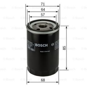 Bosch Mitsubishi Colt 1.5 2004-2010 Yağ Filtresi