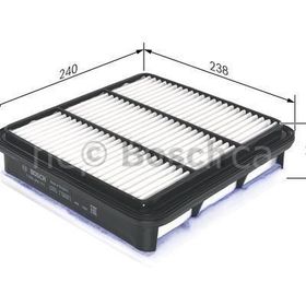 Bosch Mitsubishi L 200 2.5 DI-D 4x4 2007-2018 Hava Filtresi
