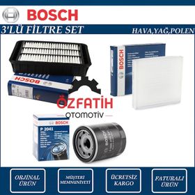 Bosch Mitsubishi Lancer 1.5 2009 2012 Filtre Bakım Seti