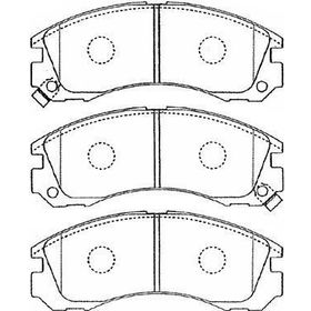 Bosch Mitsubishi Lancer 2003-2011 Arka Fren Balatası