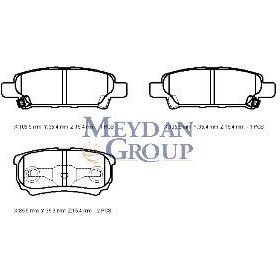 Bosch Mitsubishi Outlander 2.0 2003-2019 Ön Fren Balatası