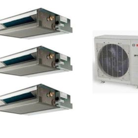 Bosch Multi Kanallı Inverter Klima 21000 BTU 1 Dış + 3 İç Ünite (9+9+9)
