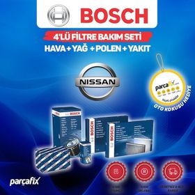 Bosch Nissan Juke 1.5 DCI 2011 2013 Filtre Bakım Seti