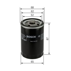 Bosch Nissan Micra 1.2 K12 2003-2010 Yağ Filtresi