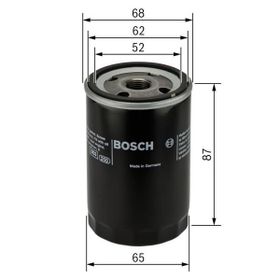 Bosch Nissan Micra 1.2i 2005-2010 Yağ Filtresi