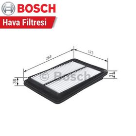 Bosch Nissan Qashqai 1.6 2014-2018 Dci Hava Filtresi