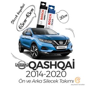Bosch Nissan Qashqai 2014 2020 Ön ve Arka Aerotwin Silecek