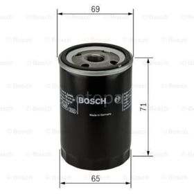 Bosch Nissan Qashqai+2 1.6 2008-2013 Yağ Filtresi