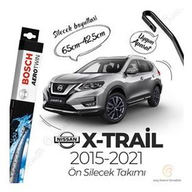 Bosch Nissan X-Trail Muz 2015-2021 Silecek Takımı