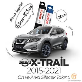 Bosch Nissan X-Trail Ön Arka 2015-2021 Aerotwin Silecek