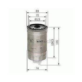 Bosch Opel Astra 1.4 1991-1993 Benzin Filtresi