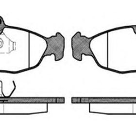 Bosch Opel Astra F 2.0 1991-1998 Ön Fren Balatası