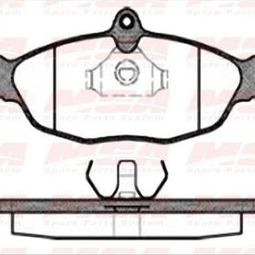 Bosch Opel Astra F 2.0 1991-1998 Ön Fren Balatası