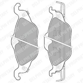 Bosch Opel Astra G 1.2 1997-2003 Ön Fren Balatası
