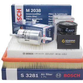 Bosch Opel Astra G 1.4/1.6 Kısa Polenli Tip Benzinli Bakım Filtre Seti