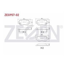 Bosch Opel Astra H 1.4 2004-2010 Arka Balata
