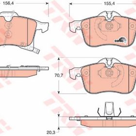 Bosch Opel Astra H 1.4 2004-2010 Ön Fren Balatası