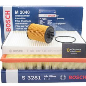 Bosch Opel Astra H 1.4 Z14XEP Benzinli Twinport Motor Bakım Filtre Seti