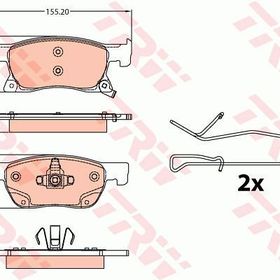 Bosch Opel Astra H Ön Fren Balata Takımı