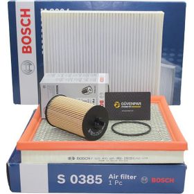 Bosch Opel Astra J 1.4 1.6 A14XER/A16XER Benzinli Motor Bakım Filtre Seti
