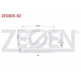 Bosch Opel Combo C 1.3 CDTI 2004-2012 Ön Fren Balatası
