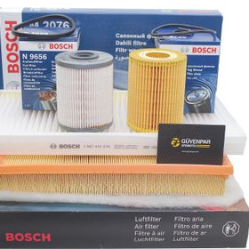 Bosch Opel Combo C 1.7 Dizel Motor Bakım Filtre Seti