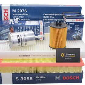 Bosch Opel Corsa C 1.0 1.2 1.4 Benzinli Motor Bakım Filtre Seti