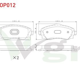 Bosch Opel Corsa C 1.2 2002-2006 Ön Fren Balatası