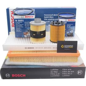 Bosch Opel Corsa C 1.3 Dizel Motor Bakım Tırnaklı Yağ Filtre Seti