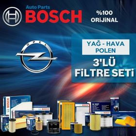 Bosch Opel Corsa C 1.4 Twinport 2004 2006 Filtre Bakım Seti