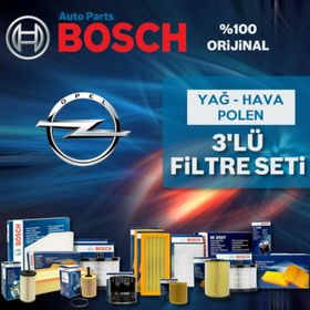 Bosch Opel Corsa D 1.2 Twinport 2007 2014 Filtre Bakım Seti