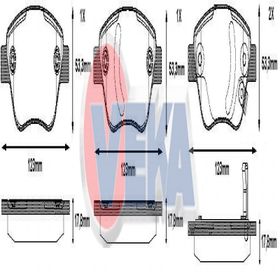 Bosch Opel Corsa D 1.4 2006-2018 Ön Fren Balatası