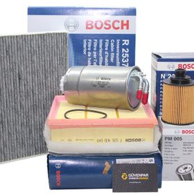 Bosch Opel Corsa D 2010/2011 1.3 Dizel Z13DTJ Motor Bakım Pimli Yağ Filtre Seti
