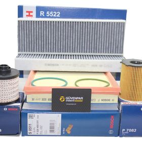 Bosch Opel Grandland 1.6 Dizel Motor Bakım Filtre Seti