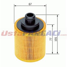 Bosch Opel Meriva 1.3 CDTI 2003-2010 Yağ Filtresi