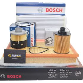 Bosch Opel Meriva A 1.3 Dizel Motor Pimli Bakım Yağ Filtre Seti