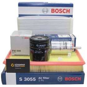 Bosch Opel Meriva A 1.6 Z16XE/Z16XEP Benzinli Motor Bakım Filtre Seti