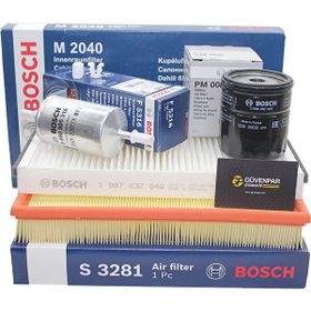 Bosch Opel Zafira A 1.6 Benzinli Bakım Filtre Seti