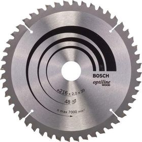 Bosch Optiline Ahşap 216x30x48 Daire Testere Bıçağ