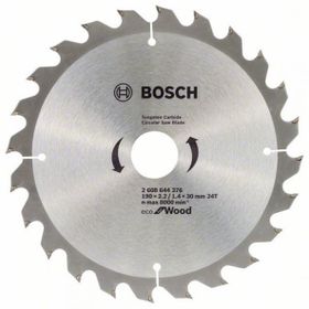 Bosch Optiline Eco 190x30 mm 24 Diş Daire Testere Bıçağı