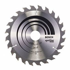 Bosch Optiline Wood 184x30 mm Daire Testere Bıçağı