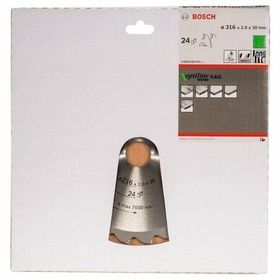 Bosch Optiline Wood 216 mm 24 Diş Ahşap Elmas Daire Testere