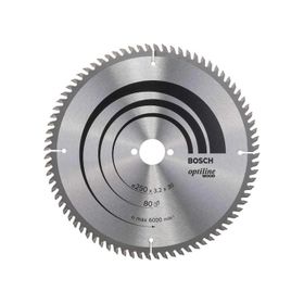 Bosch Optiline Wood 250x30 mm 80 Diş Daire Testere Bıçağı