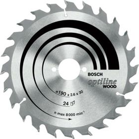 Bosch Optiline Wood 254x30mm Daire Testere Bıçağı