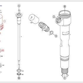 Bosch P207 Partner 1.6HDI Enjektör